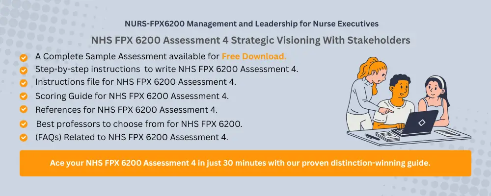 NHS FPX 6200 Assessment 4 Strategic Visioning With Stakeholders